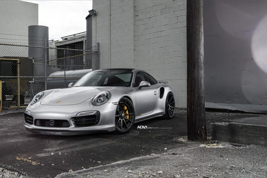 Porsche 911 Turbo S on ADV.1 Wheels (ADV10 M.V2 CS) '2016